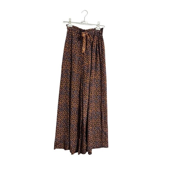 Ulla Johnson Rilie Pants in Agate, Silk, Size 2,  Brown multi, New with tag - Picture 2 of 14